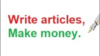 Making Money with Articles: Article Directories