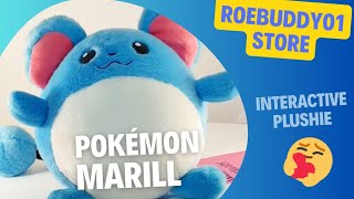  Pokemon Marill Talking Plush Toy: 2000 Tiger Electronics Hasbro Nintendo