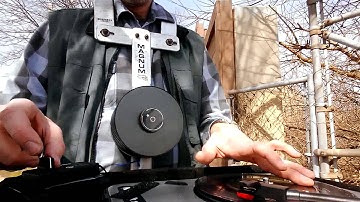 Portable Numark Raiden fader setup