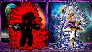 Kof Mugen TM | Will Of Prison Flame 12P Vs Limiter Cut Broly 12P (SSJ5 Mode)