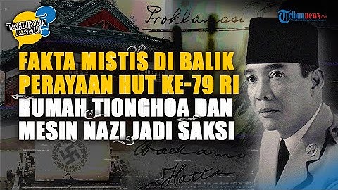 Fakta di Balik Hari Kemerdekaan RI: Unsur Mistis Pada Tanggal 17, Mesin Ketik Nazi Jadi Alat Sejarah