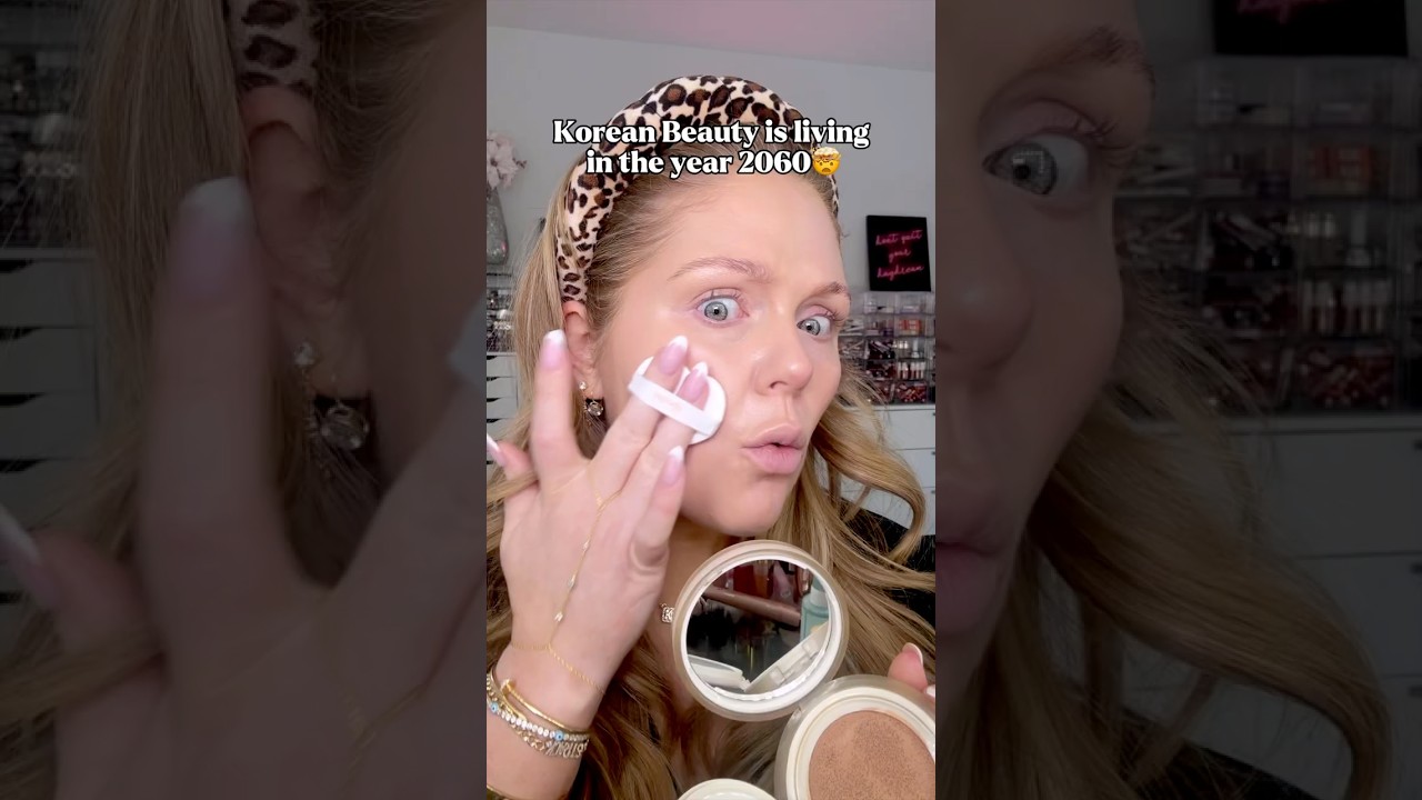 Корейская красота живет в 2060 году✨🤯 #yepodapartner #yepoda #kbeauty #cushionfoundation