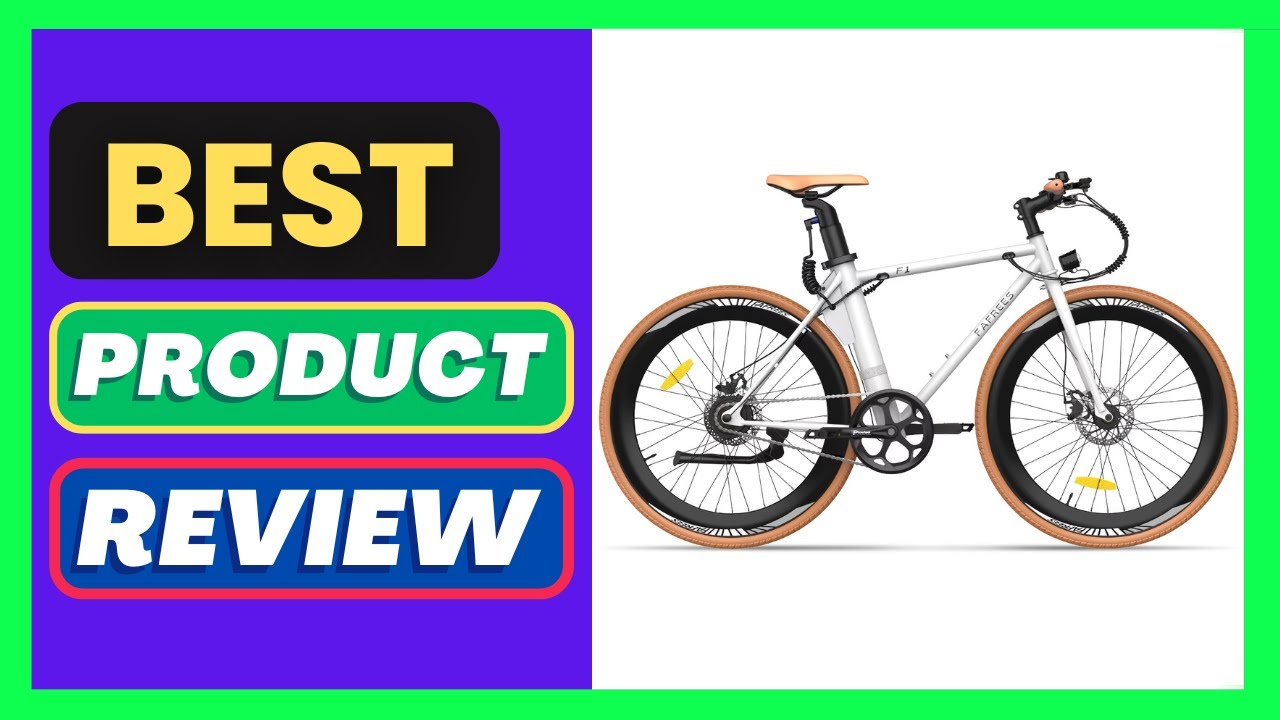 FAFREES F1 Adult Electric Bike, 250W Motor Road Bicycle, 36V 10Ah