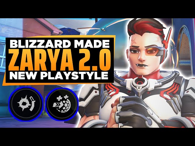 The NEW Zarya 2.0 MOBA Carry Playstyle - YouTube