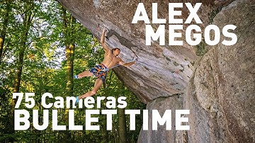Alex Megos: 3D Bullet Time + Gaussian Splatting capture of most famous move in Action Directe (9a)