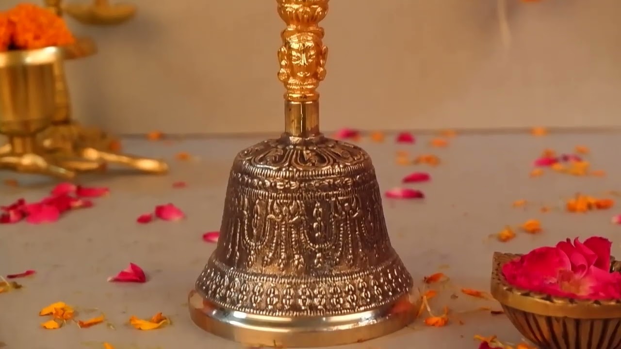 Vastu Feng Shui Spiritual Brass Tibetan Singing Bell Buddhist Meditation  Pooja Bell | eMetalCrafts