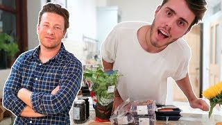 COOKING MY PARENTS DINNER WITH JAMIE OLIVER