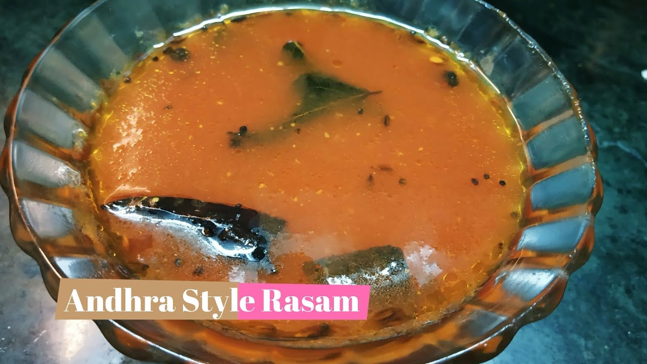Andhra style Rasam Recipe | Andhra Tomato Rasam Recipe | Poondu Rasam | Indian Cuisine Recipes