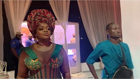 ARRIVAL OF ENIOLA BADMUS AT SIKIRATU SINDODO MOTHER BURIAL CEREMONY