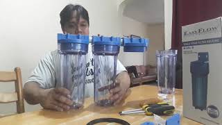 Assembling Easy Flow Filter for our Water Heater ❤️ | Heidi vlogs