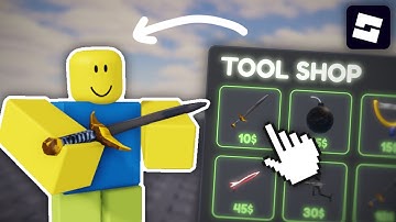 GUI Tool Shop System | Roblox Studio Tutorial