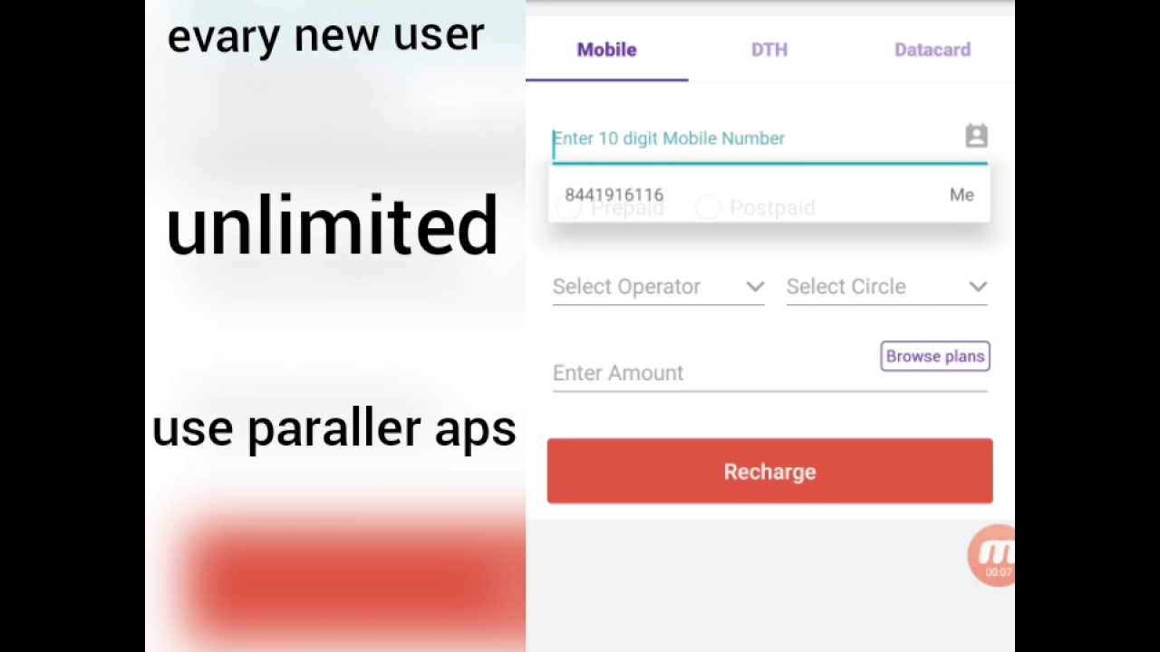 New user 50% cashback unlimited and use tapzo