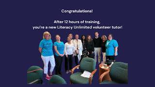 Literacy Unlimited's Basic Tutor Training: What’s it like