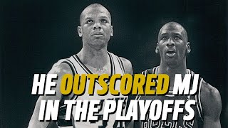 The Only Man Who Outscored Michael Jordan In A Playoff Series