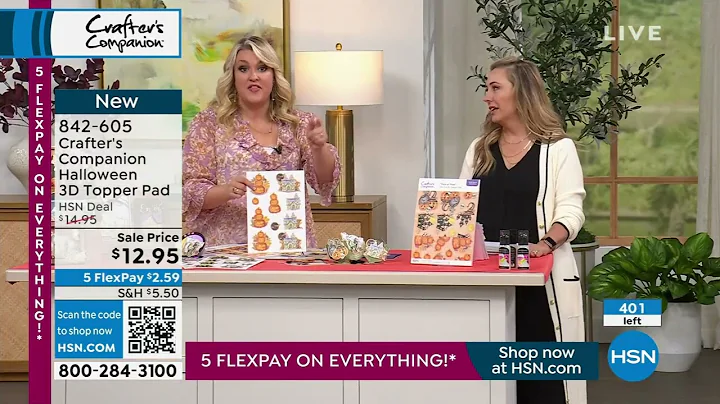 Crafter's Companion Halloween 3D Topper Pad