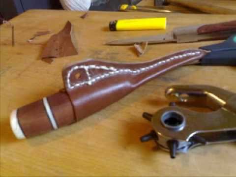 Making a hidden full tang knife "Suomi Blade"