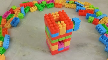 Satisfying DIY/ Lego Toy ASMR building blocks/relaxation#satisfying  #asmr#asmrsounds#buildingblocks