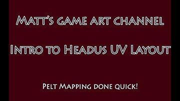 Headus UV Layout intro