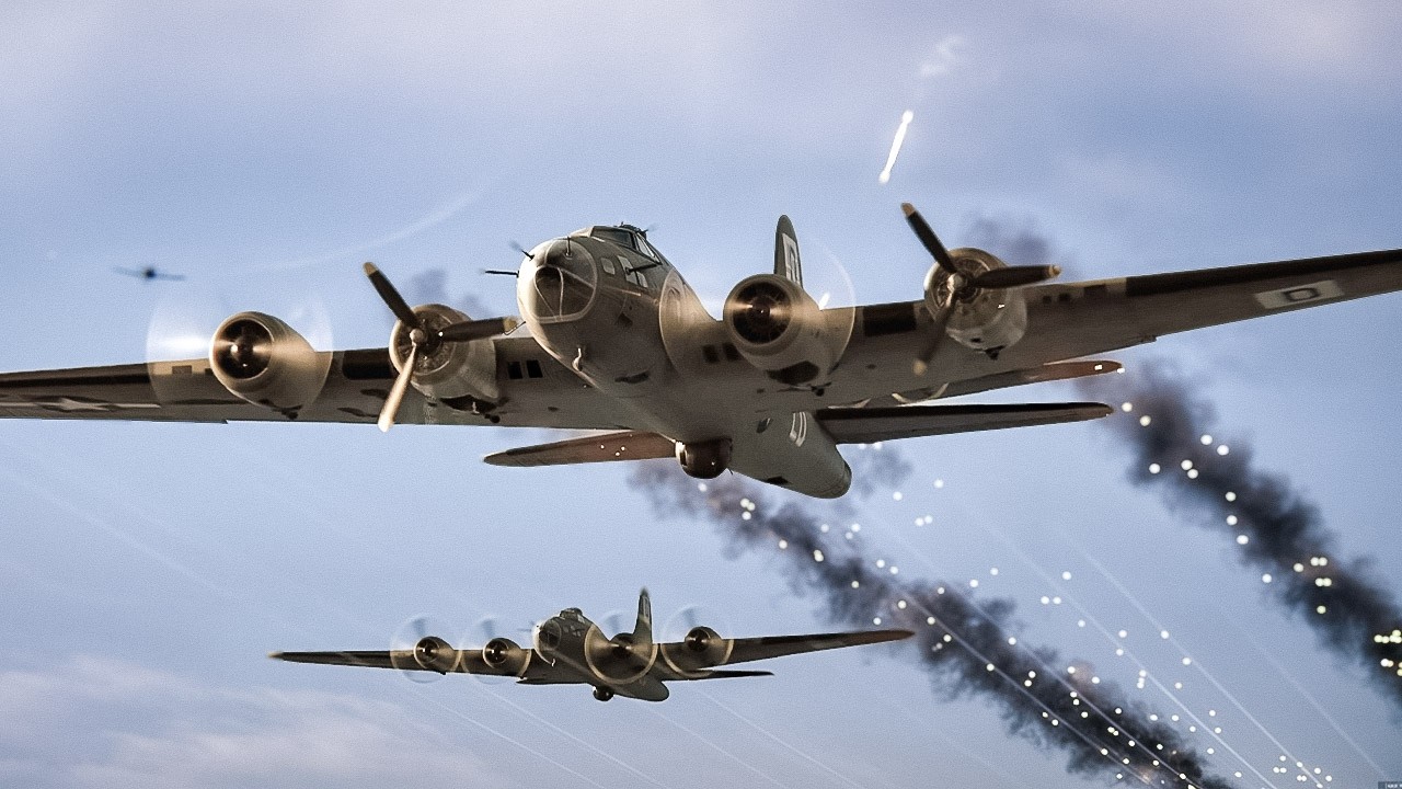 Только один B-17 вернулся домой