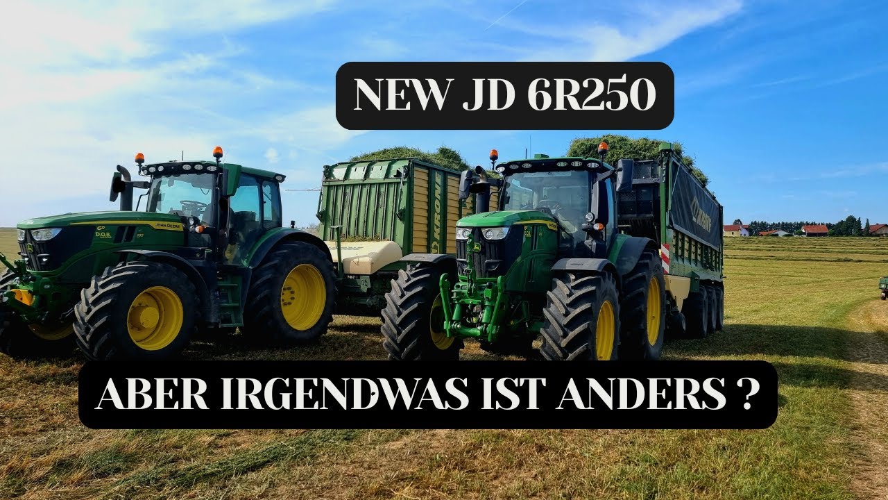 New John Deere 6R250 | Aber irgendwas ist anders? | Let's Drive Ladewagen