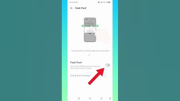 Enable Peek Proof on Infinix Mobiles| Peek Mode #infinix