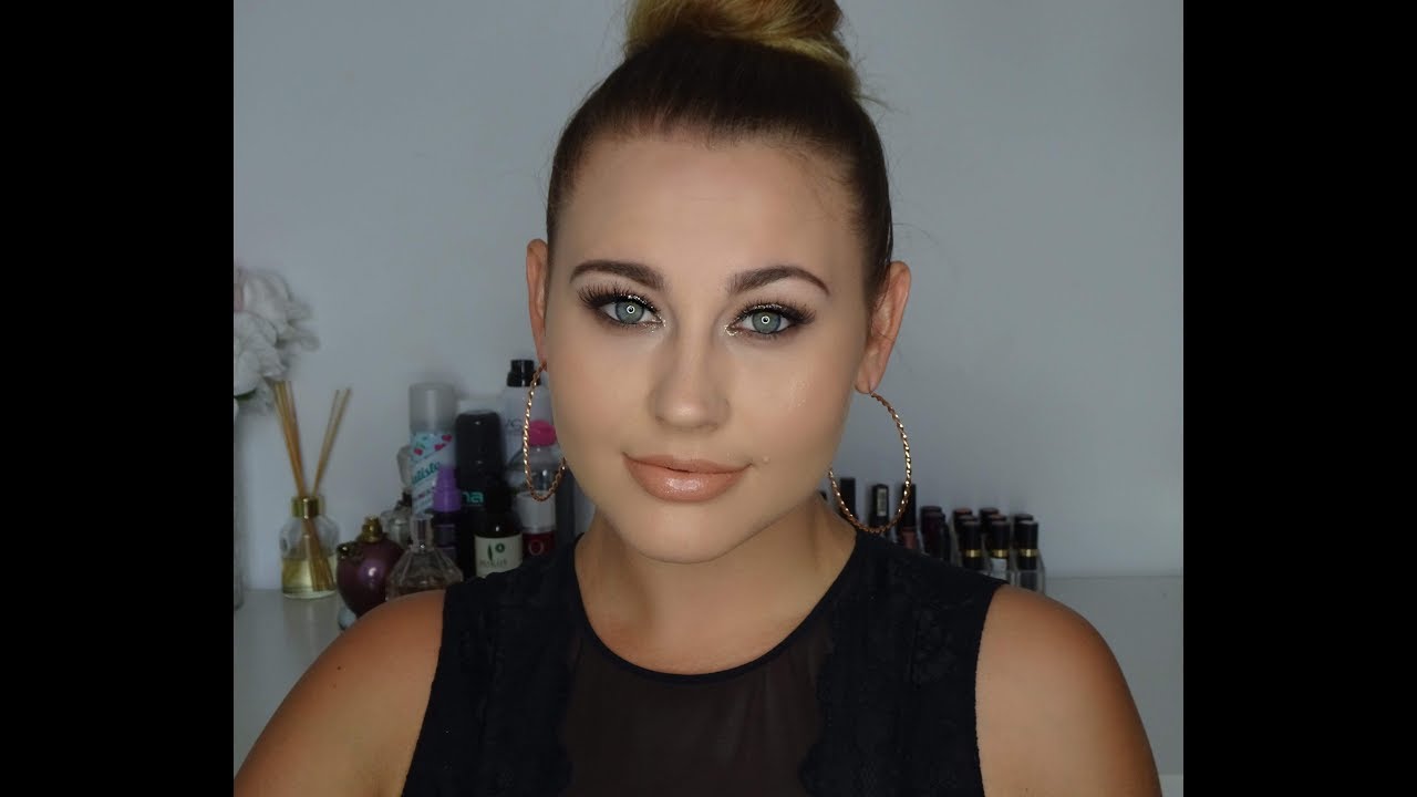 Glitter Glam Makeup Tutorial STILA Magnificent Metals! YouTube