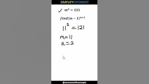 SIMPLIFY EXPONENTS #maths  , #shorts, #exponents