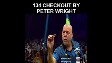 PETER WRIGHT 134 CHECKOUT | INTERNATIONAL DARTS OPEN