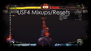 USF4 Evil Ryu, Oni, Seth and Yang Combos, Mixups and Resets Guide