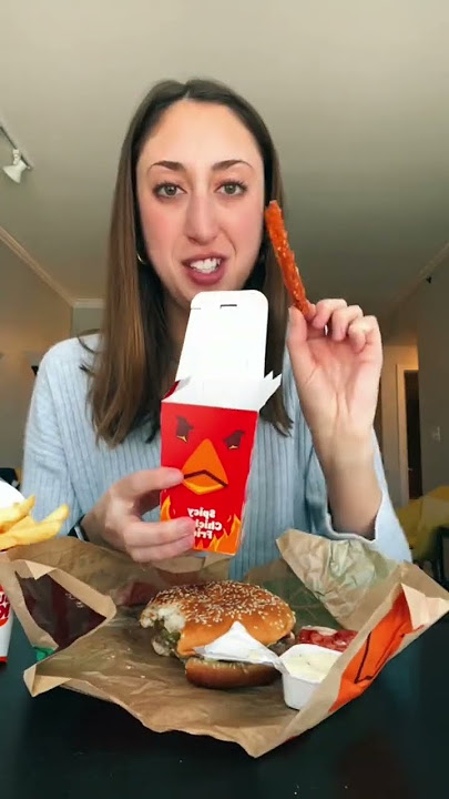 Burger King: Trying the spicy chicken fries