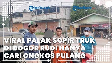 Si Paling Punya Daerah,  Rudi Boy Ditangkap Setelah Viral Palak Sopir Truk di Bogor