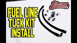 INSTALLING JBTUNED'S FUEL LINE TUCK KIT
