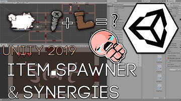 Binding of Isaac Item Spawner & Basic Synergies - Unity 2019 Beginner Tutorial