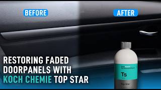 RESTORING FADED DOOR PANELS WITH KOCH CHEMIE TOP STAR