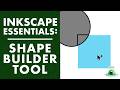 Inkscape Tutorial for Beginners: How to Use the Shape Builder Tool to Merge and Create Vector Shapes