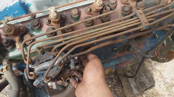 PERKINS 6.354 DIESEL ENGINE TEST RUN