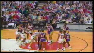 Jump Off: Drazen Petrovic vs Vlade Divac (Mar.27, 1990)