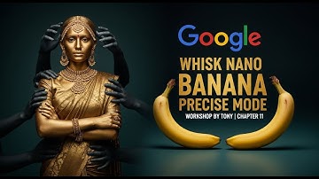 Ai Google Whisk - Nano Banana Precise Mode | Master Class By Tony Chapter 11 -