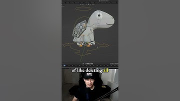 Efficient Rigging Workflow Tips - making a 3d game character in Blender - 3.4: Dino Turtle