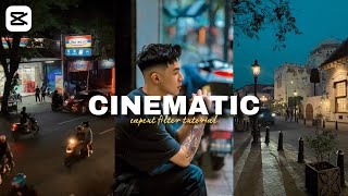 Filter capcut aesthetic || Cinematic filter