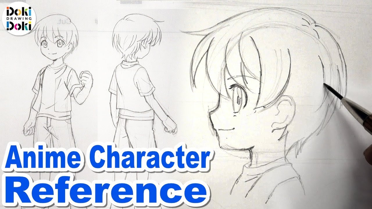 Anime Chaaracter Reference Sheet  ArtistsClients