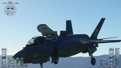 Lockheed Martin F35-B - VTOL variant by IndiaFoxtEcho - Vertical Takeoff/Landing training - MFS2020