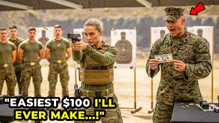 "You'll Miss, Sweetheart" Marines LAUGHED At SEAL Vet - She Destroyed Them With 5 Perfect Shots