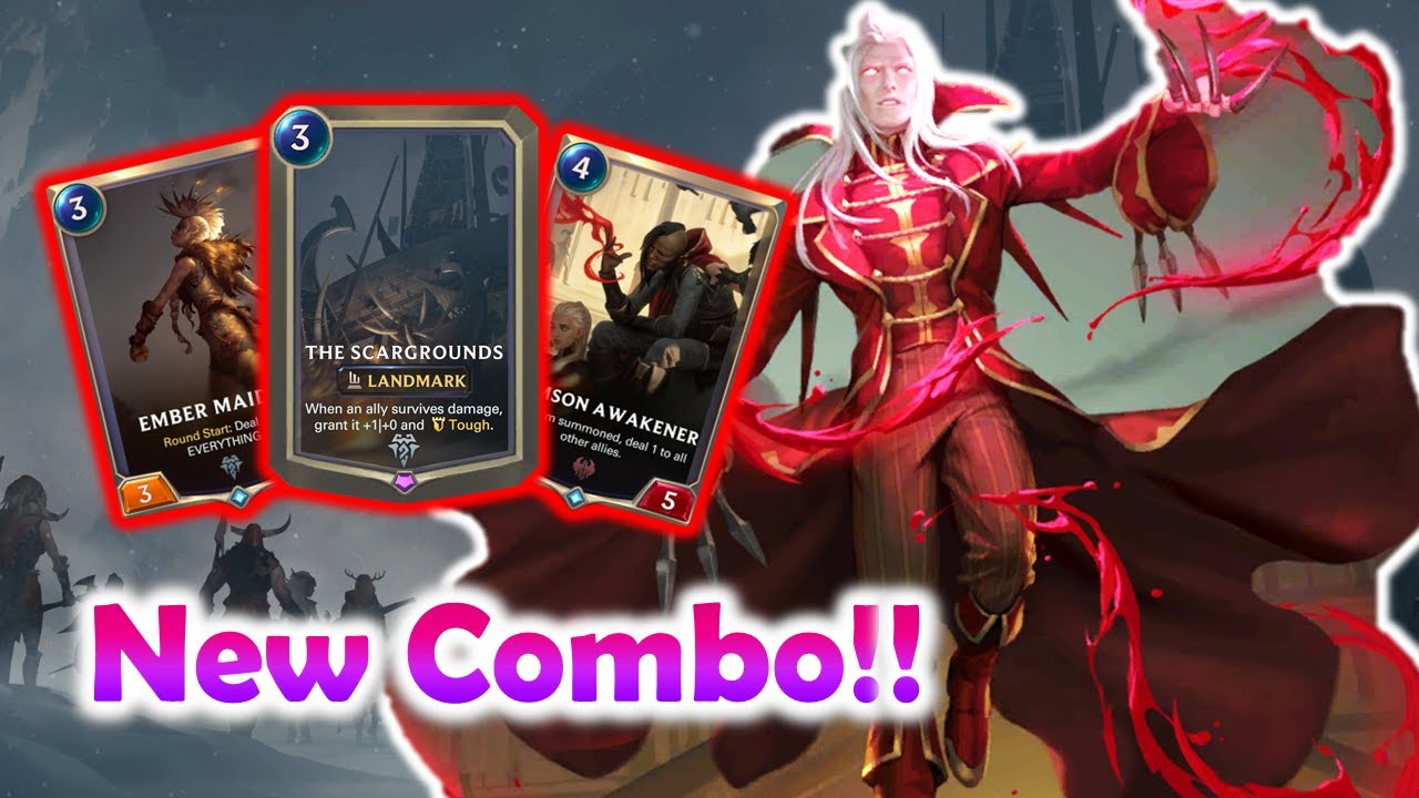 Best Scargrounds Combo Deck!! Vladimir Braum Deck Legends of
