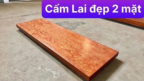 Bàn ăn nguyên khối gỗ Cẩm Lai (Keva) vân đẹp 2 mặt, mã BGNK471 | gỗ Việt Bắc