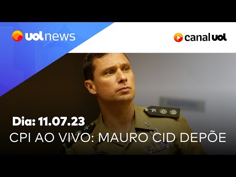 🔴 Mauro Cid ao vivo na CPMI do 8 de janeiro: Ex-ajudante de Jair Bolsonaro presta depoimento