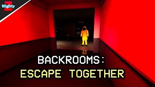3 idiots RUN in FEAR | Backrooms: Escape Together