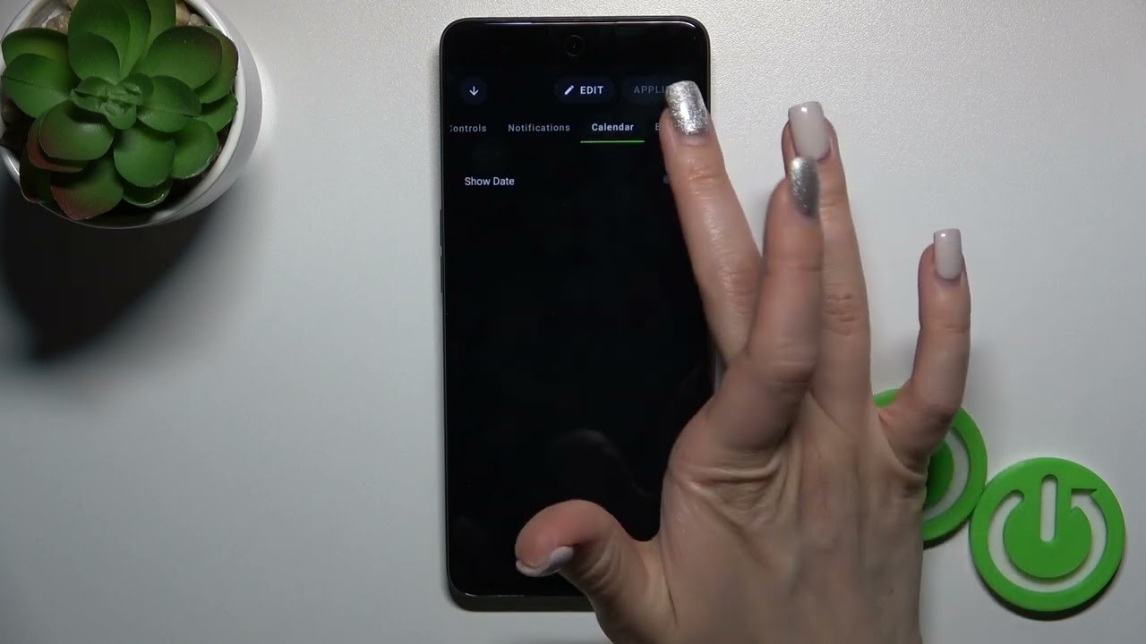 Muviz Edge App on OPPO A98 - Customize AOD Feature