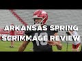Arkansas spring scrimmage review