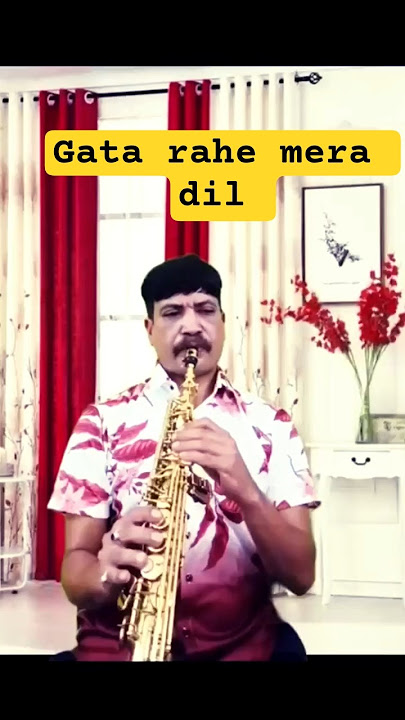 gaata rahe mera dil saxophone cover instrumental #music #ytshorts #shorts 🪔👍🙌🙏🌄